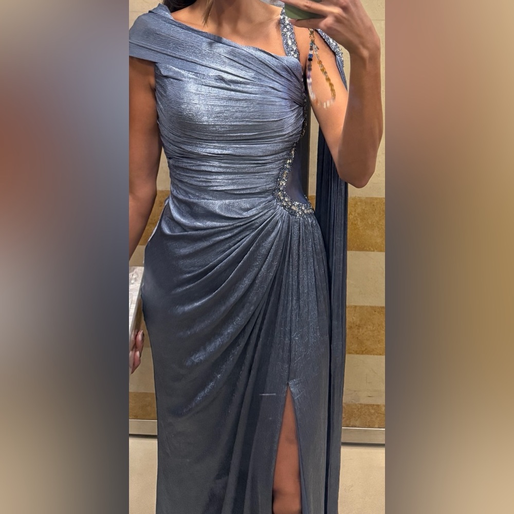 Gorgeous gown! Blue, Turkish designer, amazing quality